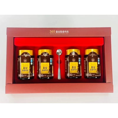 Cao sâm 365 đông trùng hạ thảo 4 LỌ