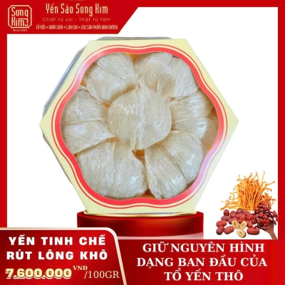Yến Tinh Chế Rút Lông Khô