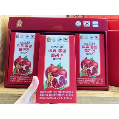  THẠCH COLLAGEN LỰU HỒNG SÂM