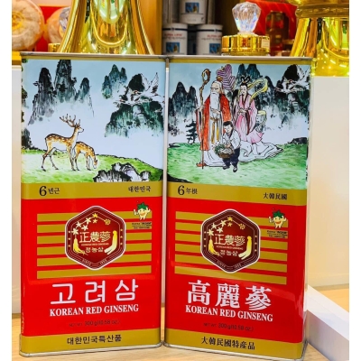 Hồng sâm thiếc củ khô 