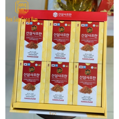 Nước Hồng Sâm Nhụy Hoa Nghệ Tây 70ml x 30 gói