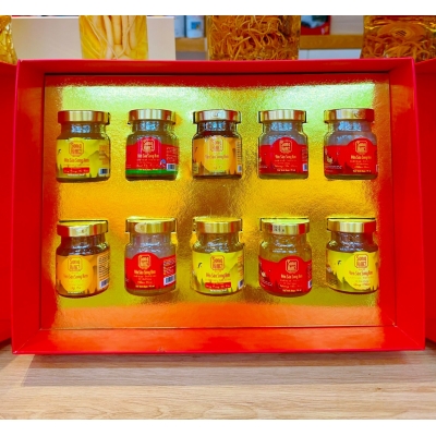 Qùa Tặng Doanh Nghiệp Song Kim (Hộp/10 Hủ 50ml)