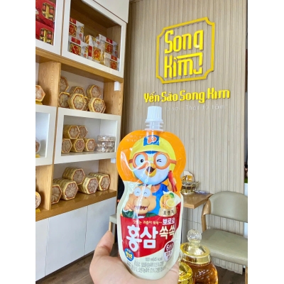 Nước Hồng Sâm Hàn Quốc Cho Bé Pororo Paldo 100ml