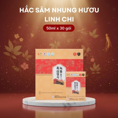 HẮC SÂM NHUNG HƯƠU LINH CHI