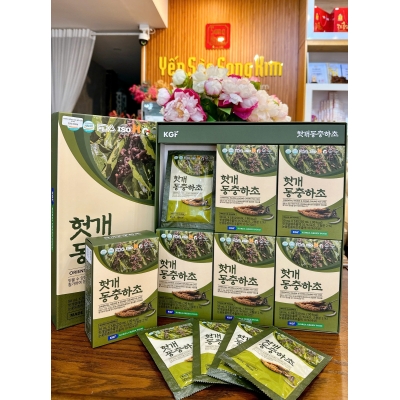 Nước Nho Khô Phương Đông Và Đông Trùng Hạ Thảo KGF Hàn Quốc (50ml x 30 Gói) 