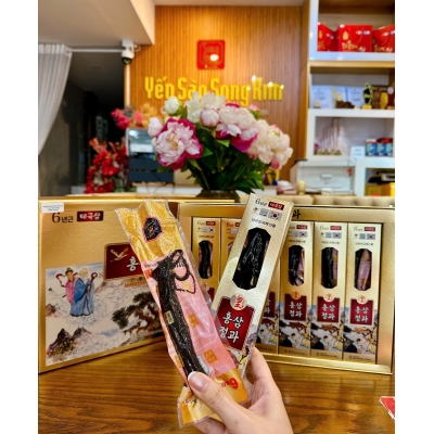 HỒNG SÂM TẨM MẬT ONG HONEY RED GINSENG 