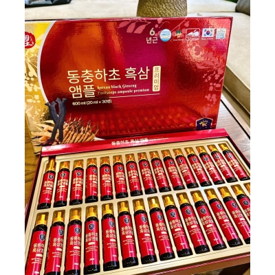 TINH CHẤT HẮC SÂM ĐÔNG TRÙNG CAO CẤP