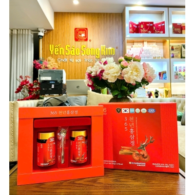 CAO HỒNG SÂM NHUNG LINH CHI 365 (2 HŨ X 250G)