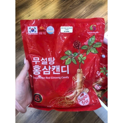 KẸO SÂM KHÔNG ĐƯỜNG 250G