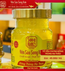 Yến chưng vị Đông Trùng Hạ Thảo 