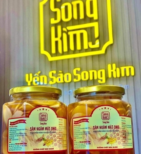 Sâm ngâm Mật Ong-Yến sào Song Kim