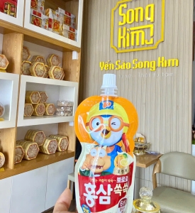 Nước Hồng Sâm Hàn Quốc Cho Bé Pororo Paldo 100ml