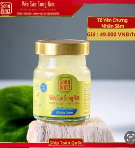 Yến chưng vị Nhân Sâm 