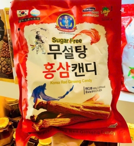 Kẹo Hồng Sâm Không Đường 365 Hàn Quốc Gói 500g