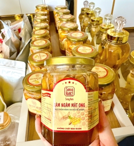 Sâm ngâm Mật Ong hủ nhỏ