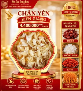 YẾN TINH CHẾ LOẠI CHÂN YẾN 100G