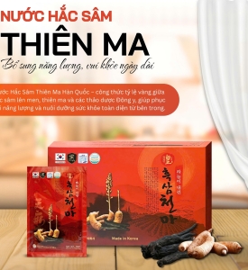 NƯỚC HẮC SÂM THIÊN MA HÀN QUỐC