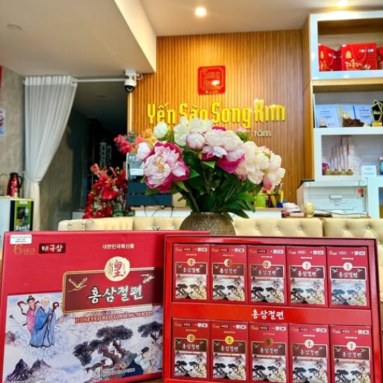 HỒNG SÂM LÁT TẨM MẬT ONG HONEY RED GINSENG