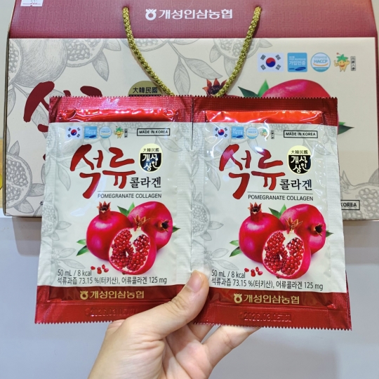 Nước lựu collagen Hàn Quốc 