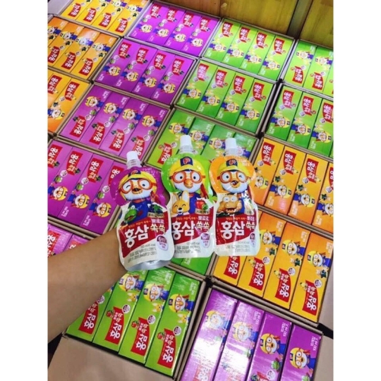 Nước Hồng Sâm Paldo Trẻ Em 100mlx10 gói