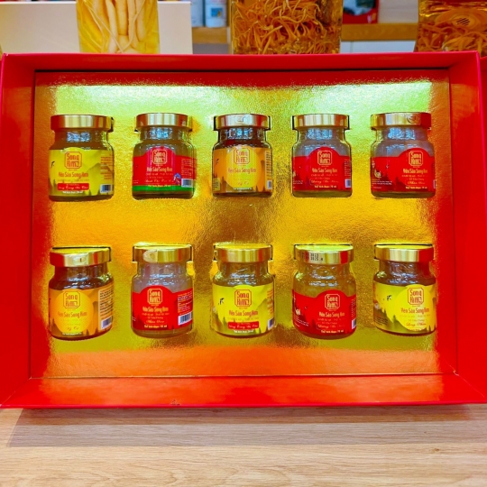 Set quà Yến Song Kim - 10 hũ