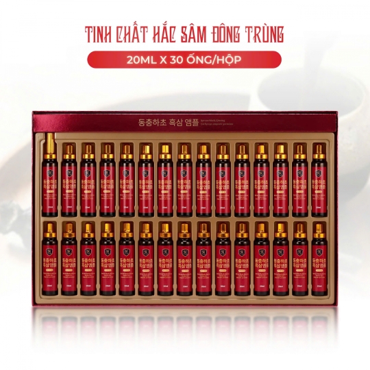 TINH CHẤT HẮC SÂM ĐÔNG TRÙNG CAO CẤP