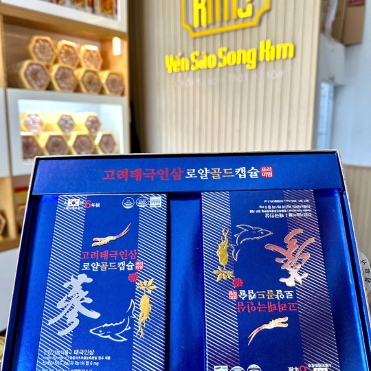 Viên Thiên Sâm Đông Trùng Hạ Thảo Trứng Cá Tầm 180 viên