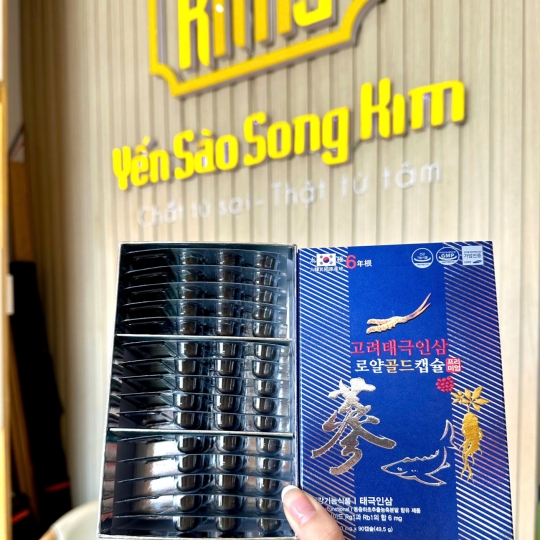 Viên Thiên Sâm Đông Trùng Hạ Thảo Trứng Cá Tầm 180 viên