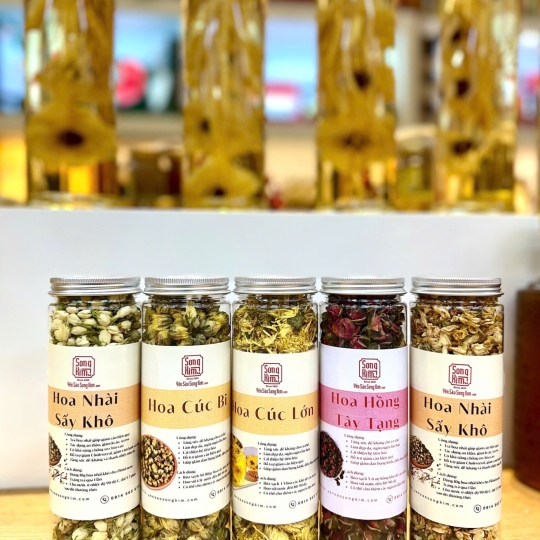 Hoa Nhài thanh khiết, giúp an thần, ngủ ngon.