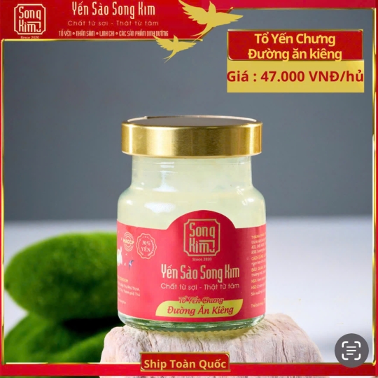 Tổ Yến Chưng Đường Ăn Kiêng 