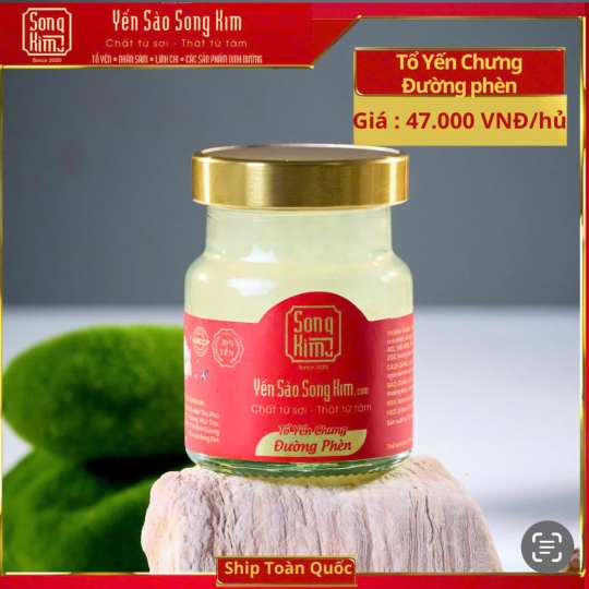 Tổ Yến Chưng Vị Đường Phèn 