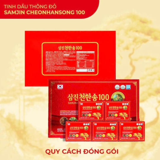 TINH DẦU THÔNG HÀN QUỐC SAMJIN HEALTHY CHEONHANSONG