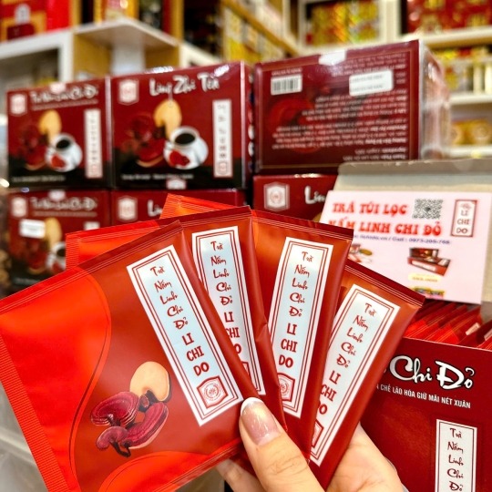 Nấm Linh Chi Đỏ Túi Lọc