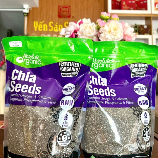 Hạt chia Úc Seeds High In Omega 3 Absolute Organic  1kg