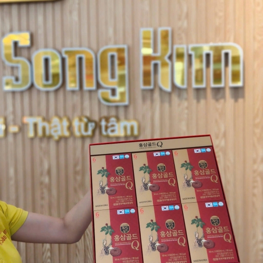 HỒNG SÂM GOLD Q - 50ml x 30 gói